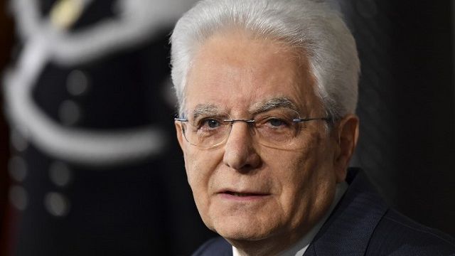 Il presidente italiano non ha ancora deciso sul candidato proposto a primo ministro